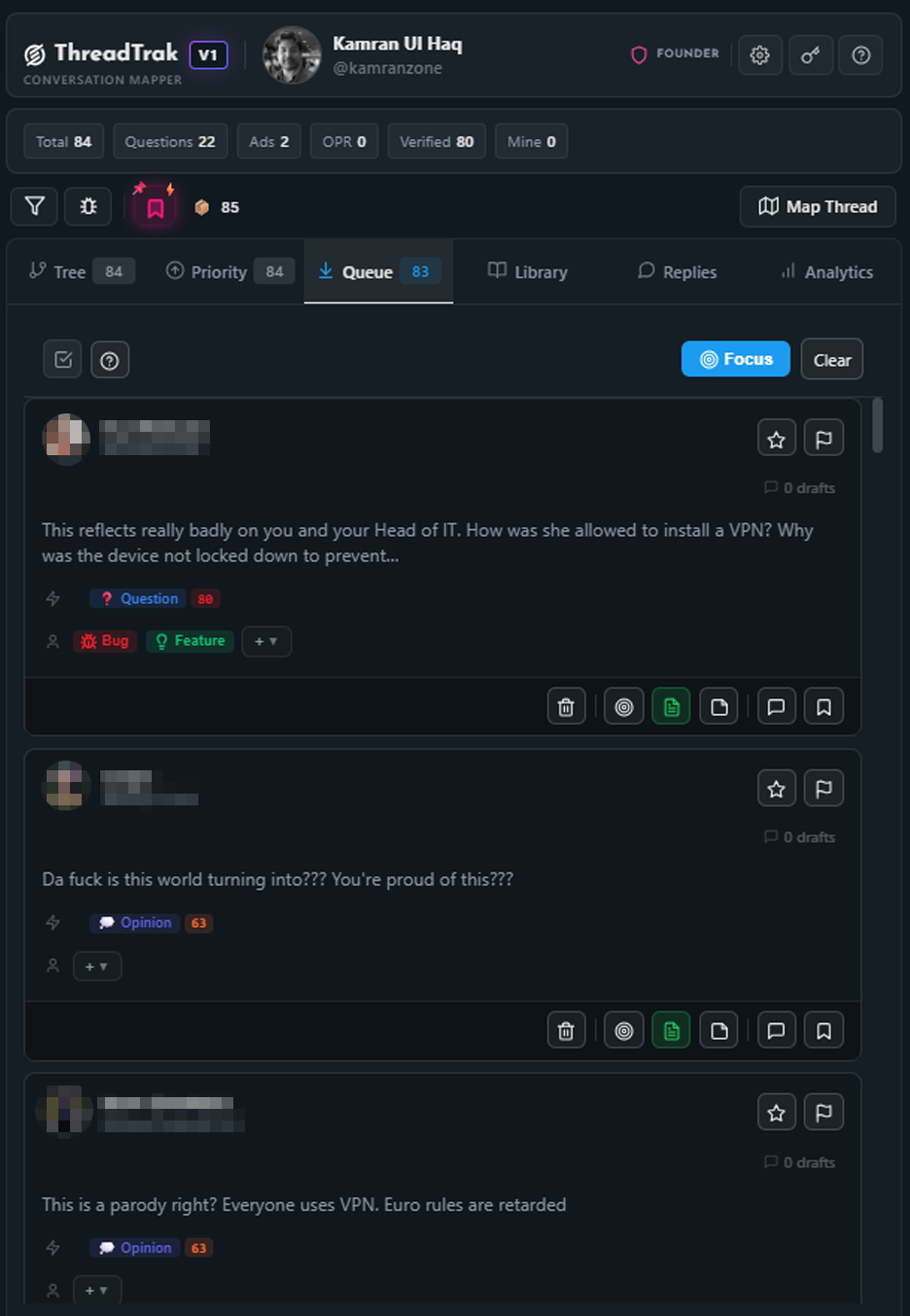 Reply Queue Workflow